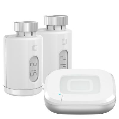 HOMEMATIC IP Heizkörperthermostat "Starter Set Heizen-pure", weiß, B:15,9cm H:10,6cm T:32,5cm, Heizkörperthermostate