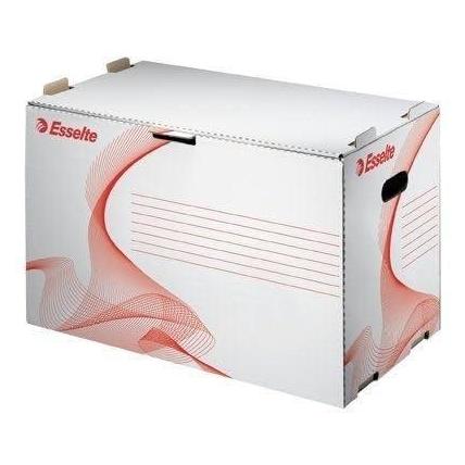 Esselte Leitz Standard Archivbox - Platz für 6 Ordner - 80 mm - Weiss (41911588)
