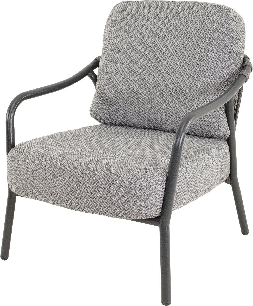 Les Durban loungestoel - grijs