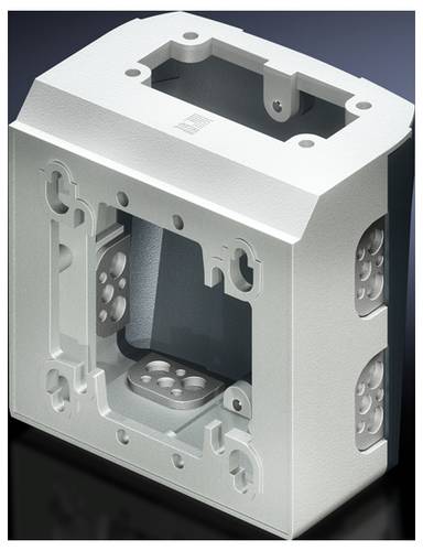 Rittal CP 6206.480 Anschlusskonsole starr Zink Grau 1St.