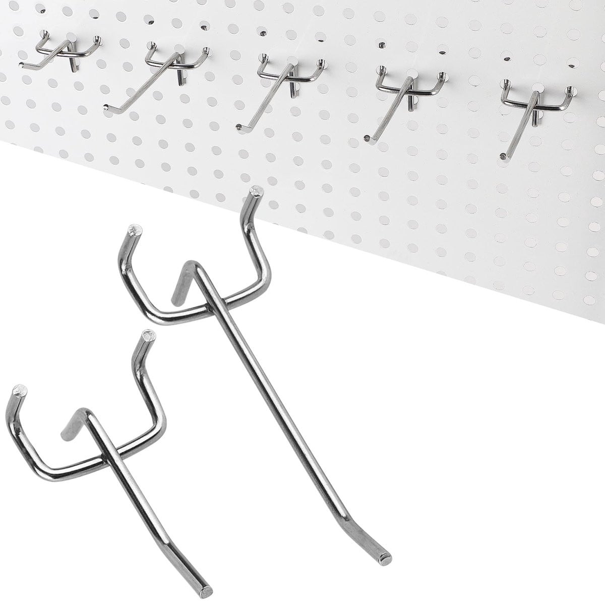 Dailygoods Set van 100 Wandhaken voor Gatenwand en Keuken