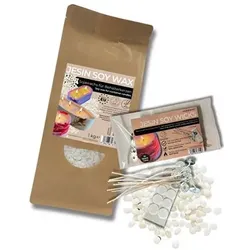 COLORBERRY Kreativ-Set Sojawachs & Baumwolldochte 21tlg.