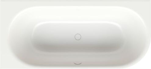 Bette BetteLux Oval Silhouette Badewanne 3425-440CERVS snow, 175x80x45cm