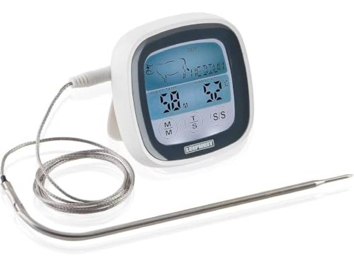 Leifheit Digitales Braten- & BBQ-Thermometer, 380 °C Grillthermometer