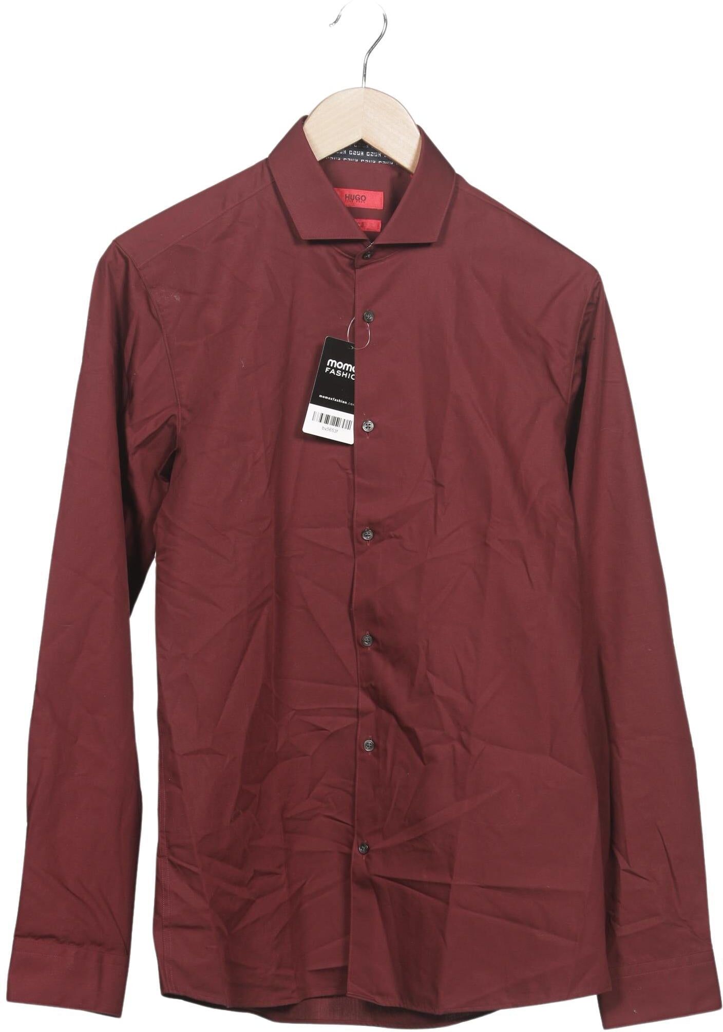 Hugo by Hugo Boss Herren Hemd, Mehrfarbig, Gr. 38, Baumwolle - Second Hand