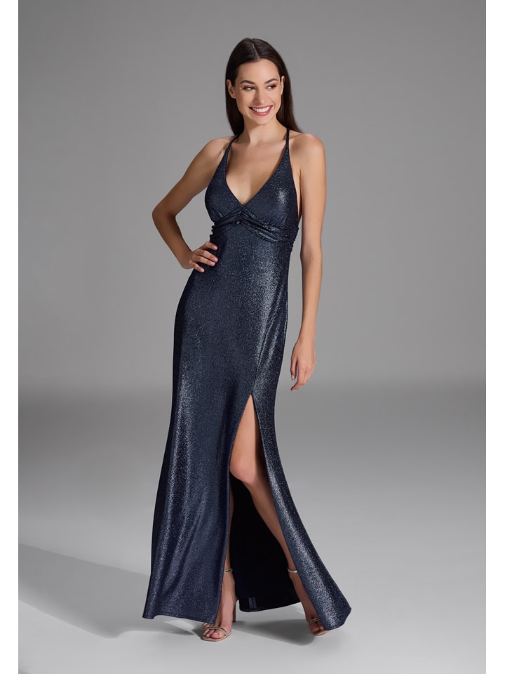 SWING Kleid in Dunkelblau - 40
