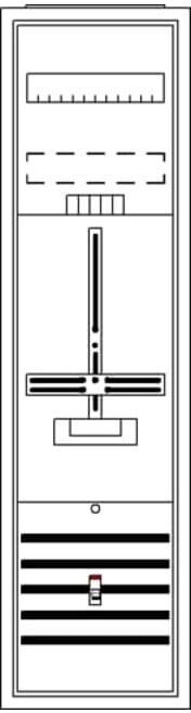 Striebel&John; Komplettschrank APDreipunkt, A17 1Z DA17CA ; STRIEBEL & JOHN (2CPX054282R9999)