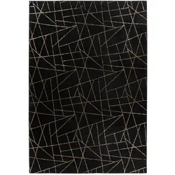 Kayoom Cathee 100 Schwarz / Gold 200cm x 290cm
