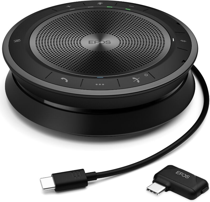 EPOS Expand 40 +   Équipement de conférence Le speakerphone nomade idéal pour les entretiens individuels et les réunions en groupe.