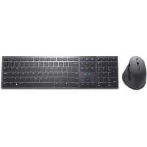 Dell Tastatur Premier Wireless KM900, mit Funkmaus, USB, grau