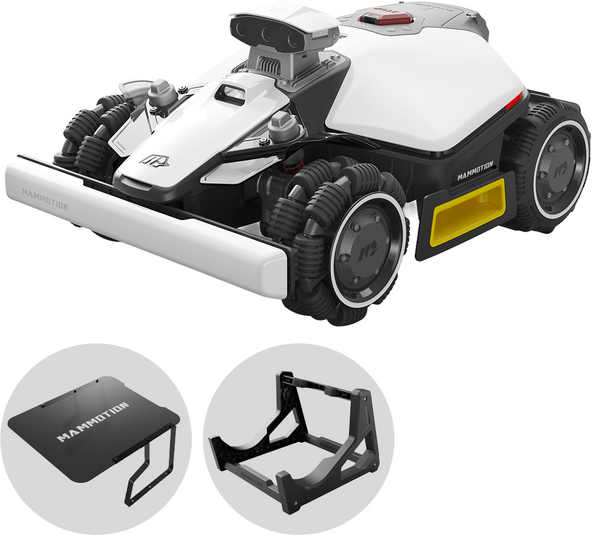 Mammotion LUBA mini 2 AWD 1000 - Robot tagliaerba - Senza impianto - Garage mini + Stand lavaggio in omaggio!