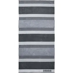 Dyckhoff Saunatuch XL Stripe 200 x 100 cm grau