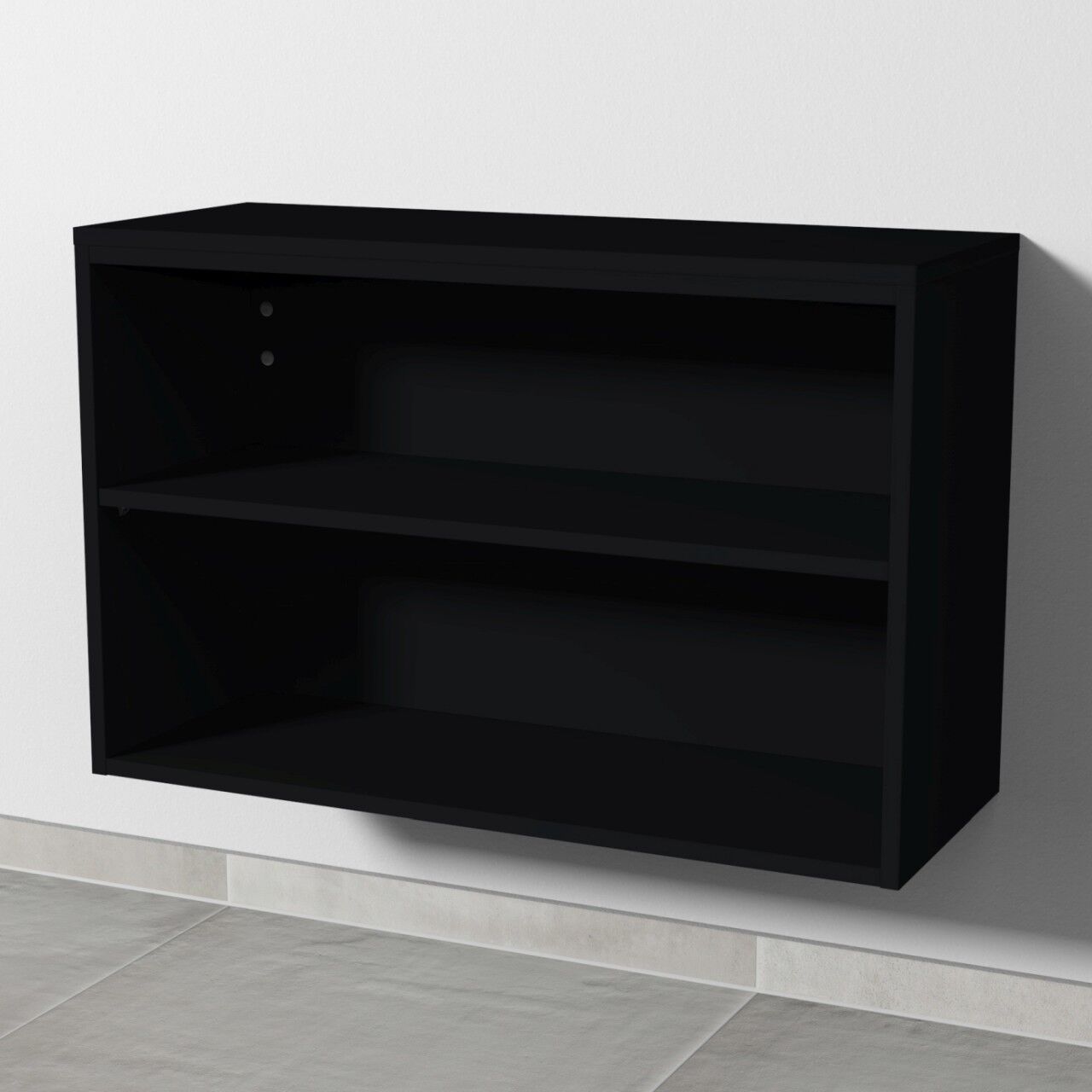 Sanipa 4balance Anbauregal, Schwarz-Matt, RM10908 RM10908