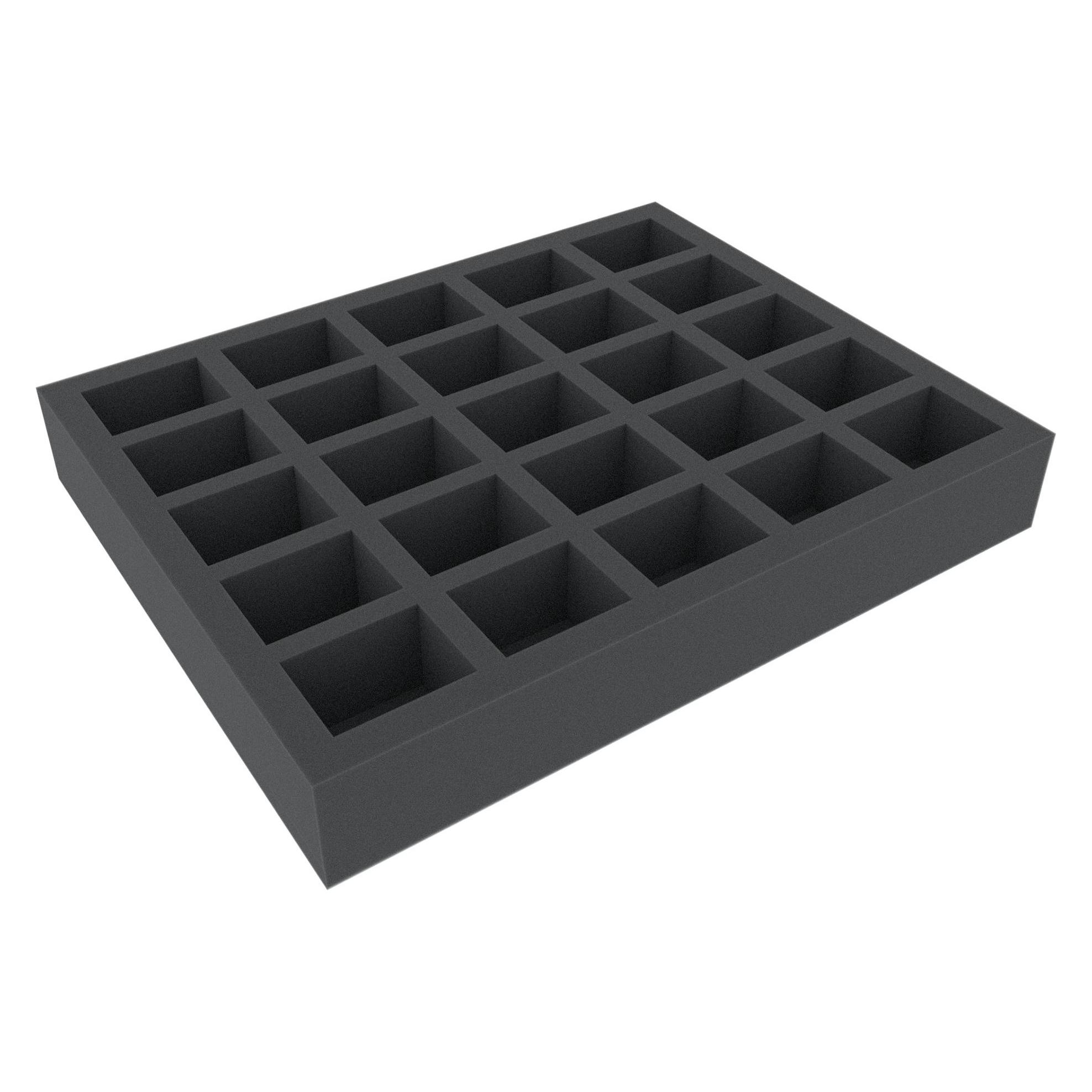 Feldherr FS050A003 - Schaumstoffeinlage für Guild Ball - 25 Fächer (Kunststoff, Schaumstoff) (FS050A003)