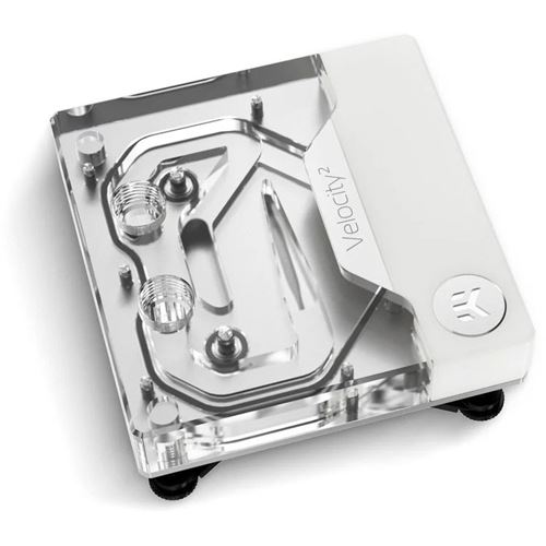 EK Water Blocks EK-Quantum Velocity² D-RGB - 1700/1851, White Edition