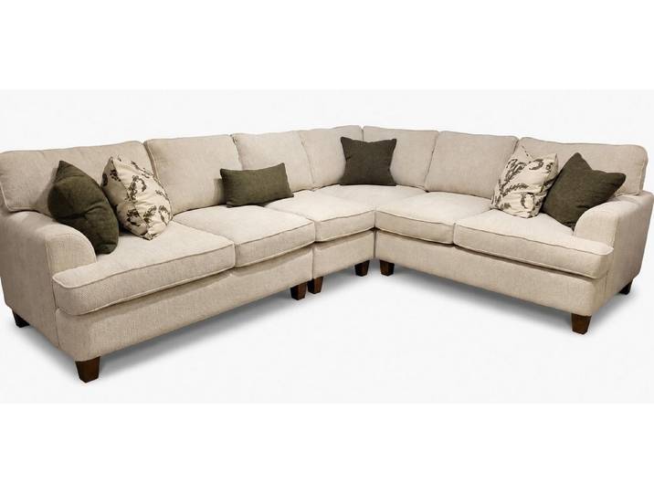 Xlmoebel Ecksofa Beiges Ecksofa L-Form Wohnzimmer Bequem Weich Modern Hochwertig Groß, 1 Teile, Bequem und weich