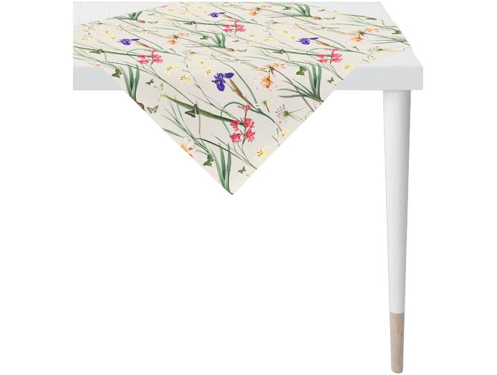 Tischdecke APELT 6720 , beige (natur), B:100cm L:100cm, Baumwolle, Polyester, Tischdecken, Tischdecke