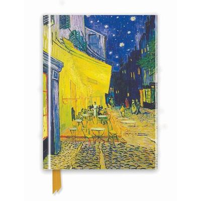 Premium Notizbuch DIN A5: Vincent van Gogh, Caféterrasse am Abend, Nonbook von Flame Tree Publishing, Brown Trout-Auslieferer Flechsig,