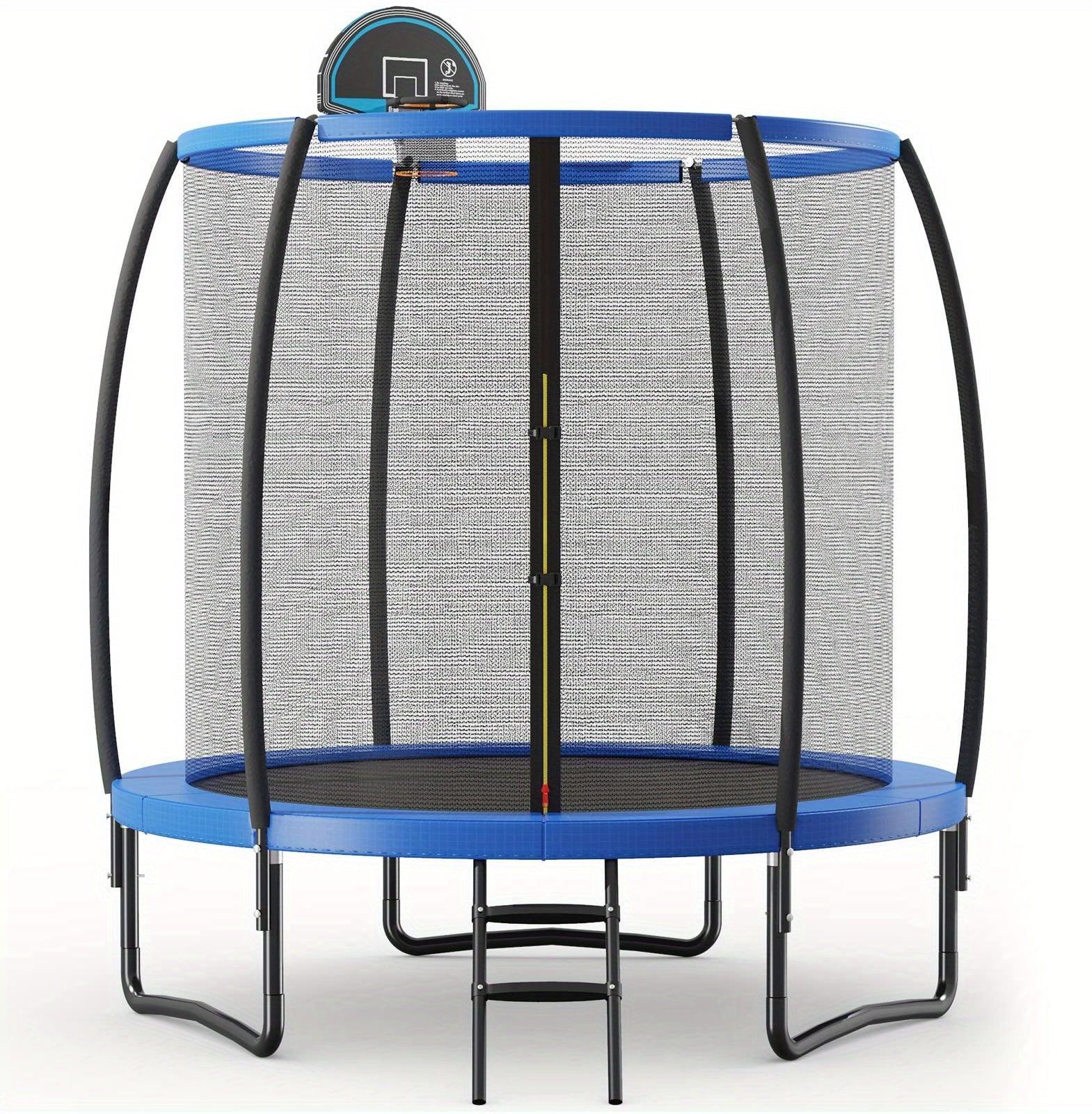 Trampoline - Hüpfkissen - Springnetze - Mini-Trampoline - Rebounder - Mit Sicherheitsnetz