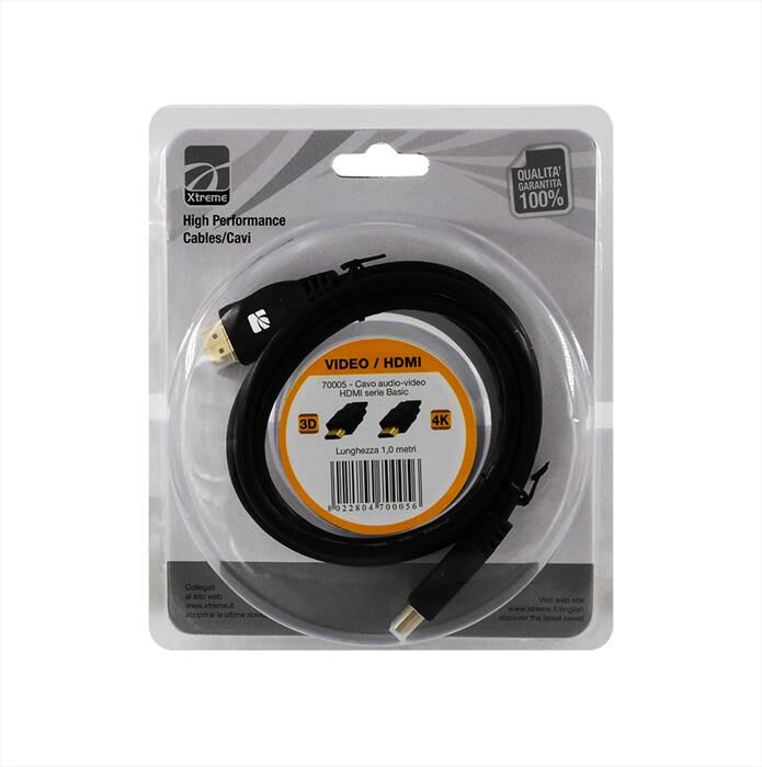 Xtreme Cavo Audio-video Hdmi-nero