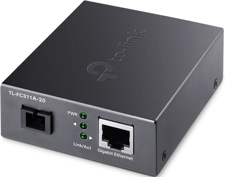 TL-FC311A-20 Convertidor de fibra monomodo Gigabit WDM - TP-LINK