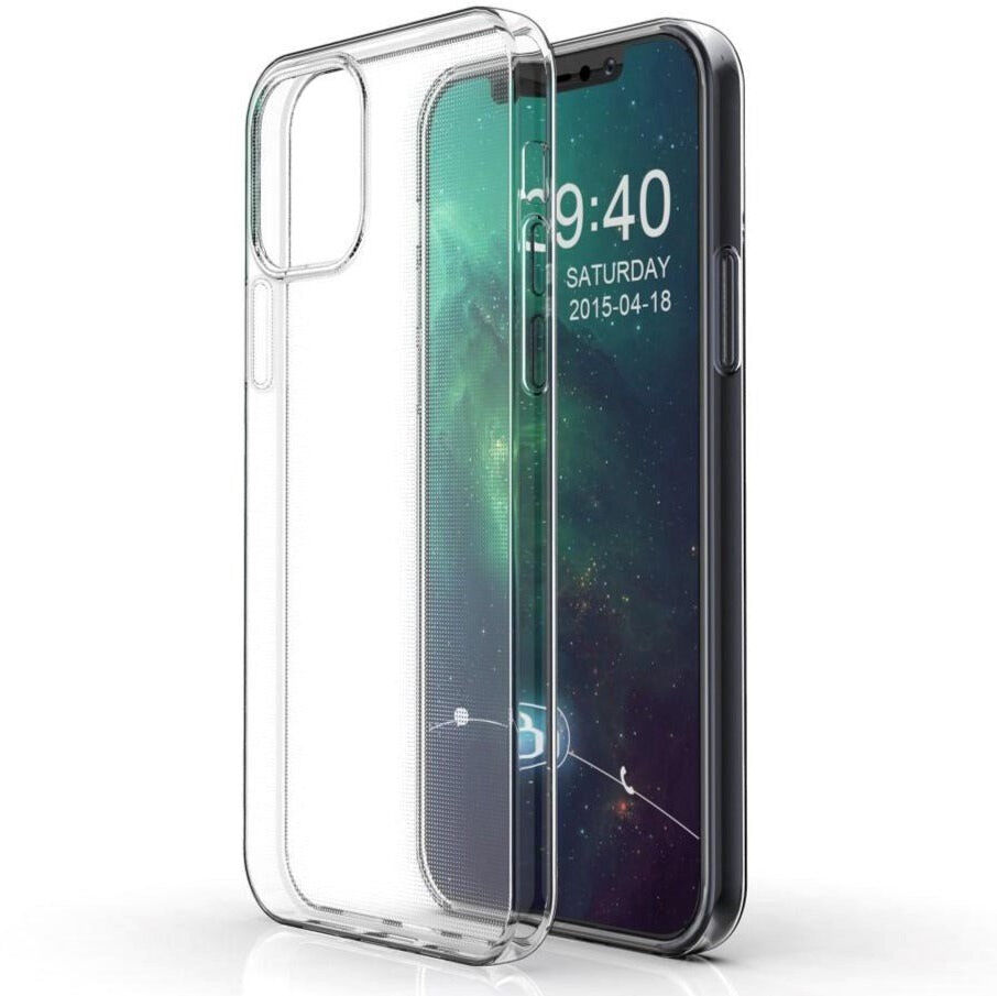 INCOVER iPhone 12 Pro Max Bump Safe Fleksibelt Plast Cover - Gennemsigtig