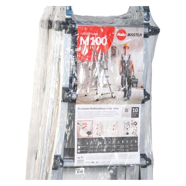 Hailo Master M100 4 x 5 Stufen (Stehleiter, 154 cm) (7540507)