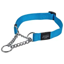 Rogz Lumberjack Halfslip Halsband Turquoise (Hund, Allgemein), Halsband + Leine