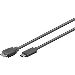 MicroConnect USB-Ladekabel 1 m Schwarz USB3.1CAMIB3.01