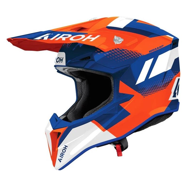 Airoh Wrap Vision Gloss Motorradhelm (S) (WRAV32/S)