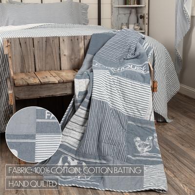 VHC Brands Sawyer Mill Farm Animal Throw