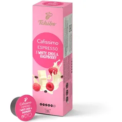 Cafissimo Flavoured Espresso - White Choc & Raspberry - 10 Kapseln - Intensität: 5/6