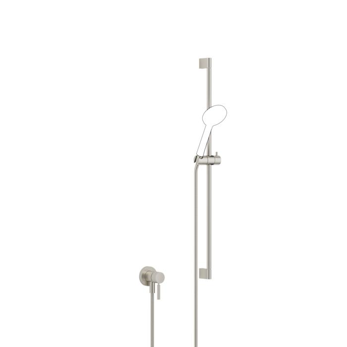 Dornbracht Meta Fertigmontageset 36013660-06 für UP-Brause-Einhandmischer, mit Duschgarnitur, platin matt