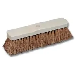 Linea Kokosnussbesen 32 cm Lackiertes Holz, Reinigungsutensil