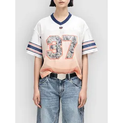Deus Ex Machina San Remo #37 T-Shirt flame blanc Gr. L