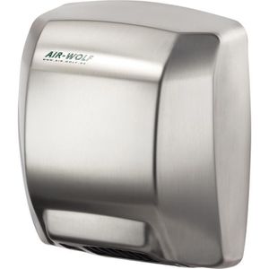 Air-Wolf Händetrockner S, 10-520, Warmluft, silber, Infrarot, Edelstahl, silber, 2750 Watt