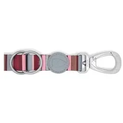 Morso Hondenriem Verstelbaar Gerecycled Skyline Rood / Roze (Hund, Allgemein), Halsband + Leine
