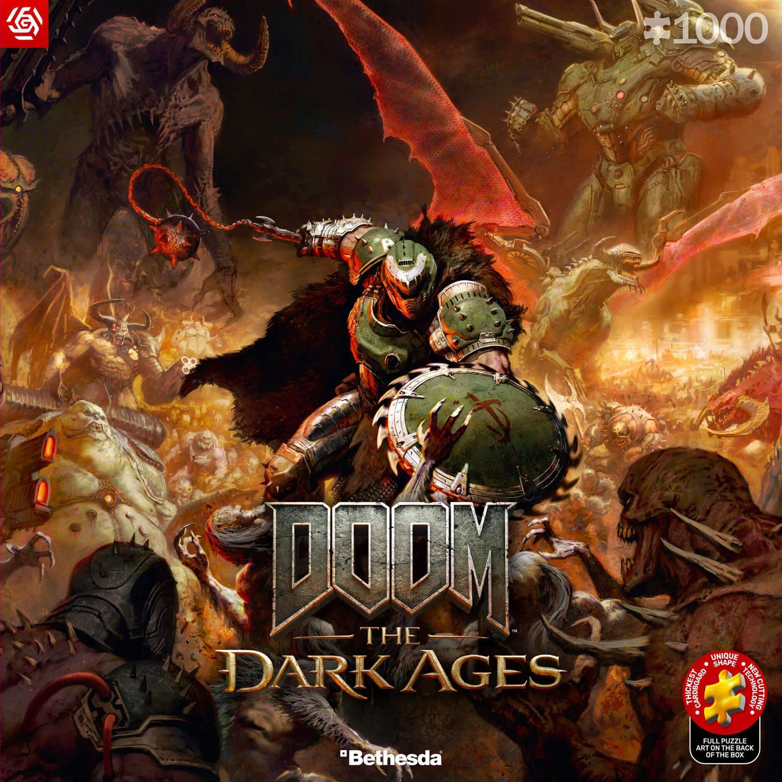 Good Loot DOOM The Dark Ages Slayer's Rag Puzzel met 1000 stukjes