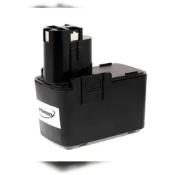 Powery Akku für Werkzeug Bosch 12V 3000mAh NiMH Wabe (Flach)