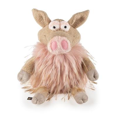 Sigikid 43640 - Schwein Spot Hog, BeastsTown, Plüsch-Kuscheltier, 37 cm