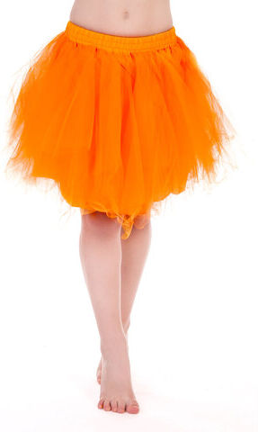 Kinder-Tutu, orange