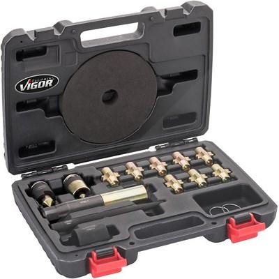 Vigor Universal Felgenschloss-Demontage Satz - Anzahl Werkzeuge: 13 [Hersteller-Nr. V7001]