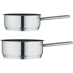 Berndes Mini Bratpfannen-Set 14 und 16 cm, Edelstahl, PFAS-frei - b.mini