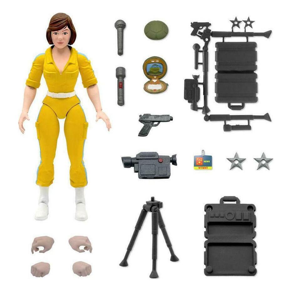 Super7 Teenage Mutant Ninja Turtles Ultimates Sammelfiguren Wave 3 : April O"Neil (840049808034)