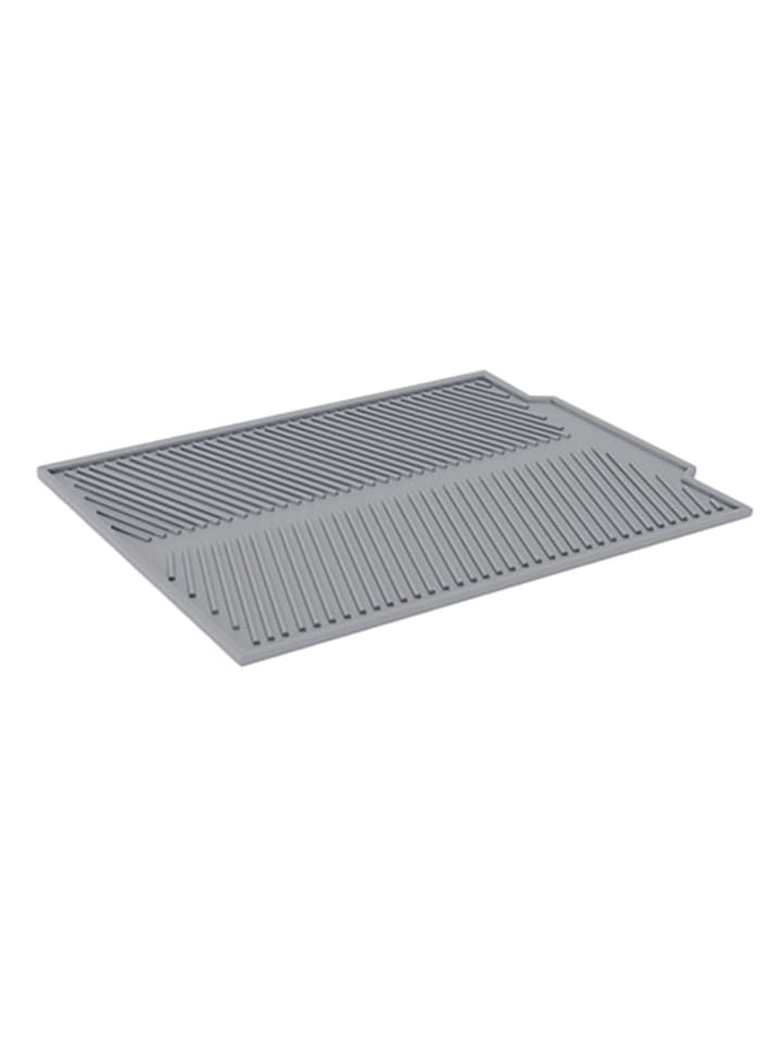 Steel-Function Abtropfmatte in Hellgrau - (L)42,7 x (B)33 cm - onesize