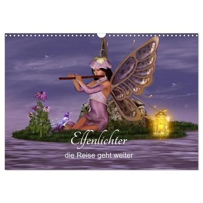 Elfenlichter, die Reise geht weiter (Wandkalender 2027 DIN A3 quer), CALVENDO Monatskalender