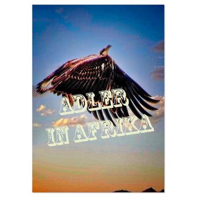 Adler in Afrika (Tischkalender 2026 DIN A5 hoch), CALVENDO Monatskalender