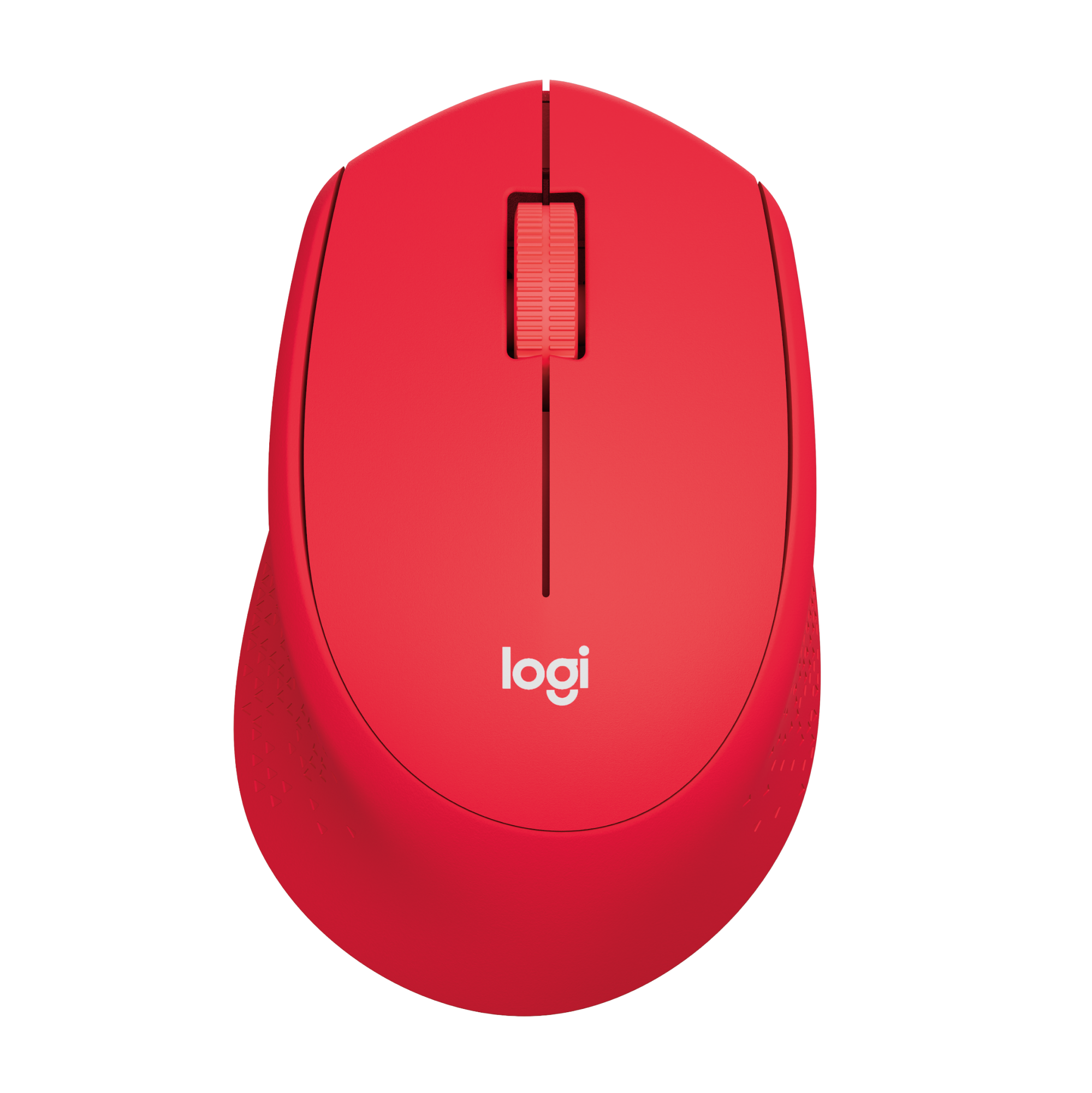 Logitech M330 Silent Plus Kabellose Maus Rot 910-004911