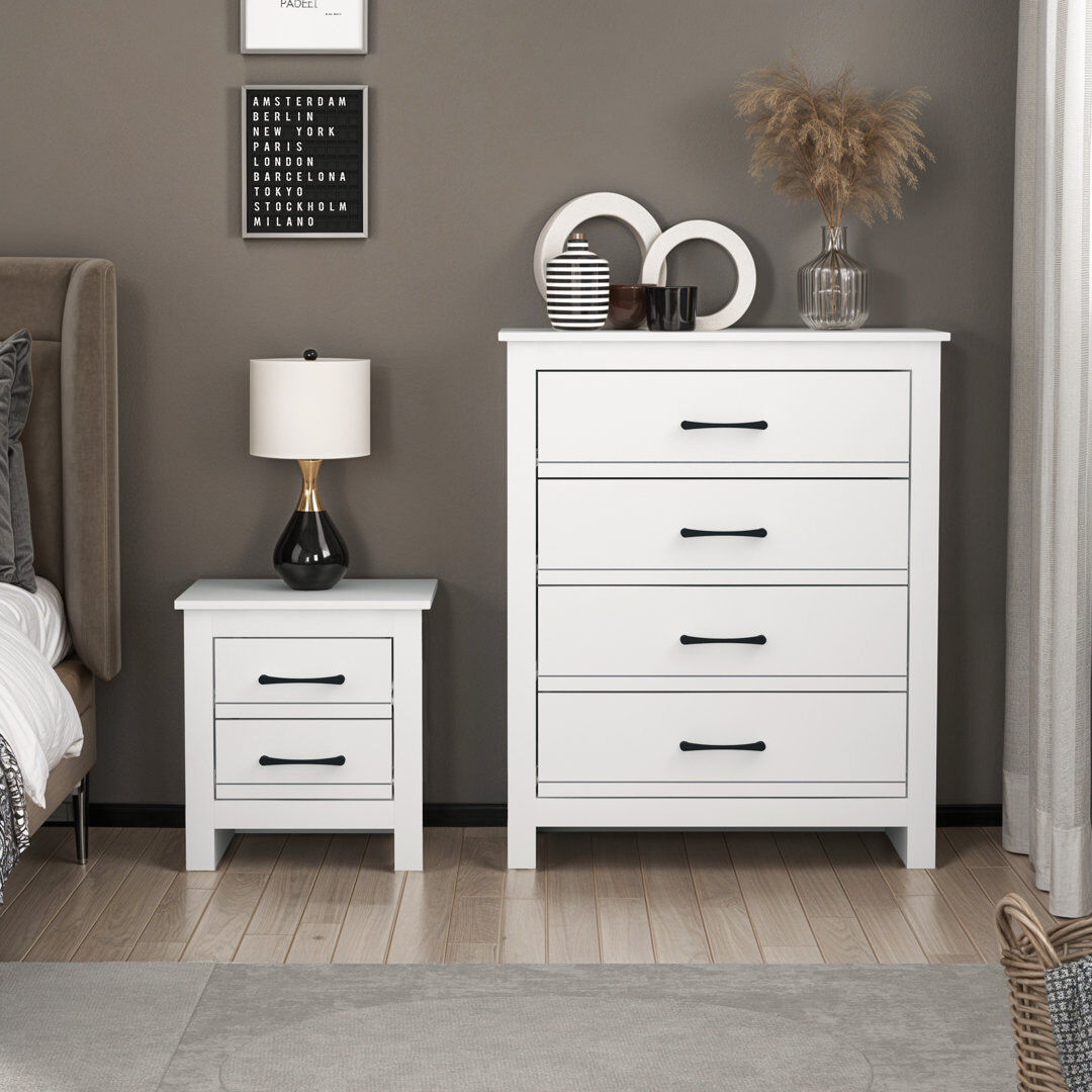 ClassicLiving Storage Duo Set White/White