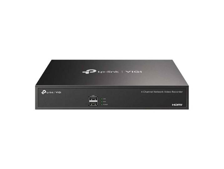 tp-link TP-Link VIGI NVR1004H Schwarz Netzwerk-Videorecorder